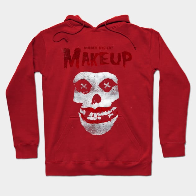 Bailey Sarian skull murder mystery and makeup Hoodie by yevomoine